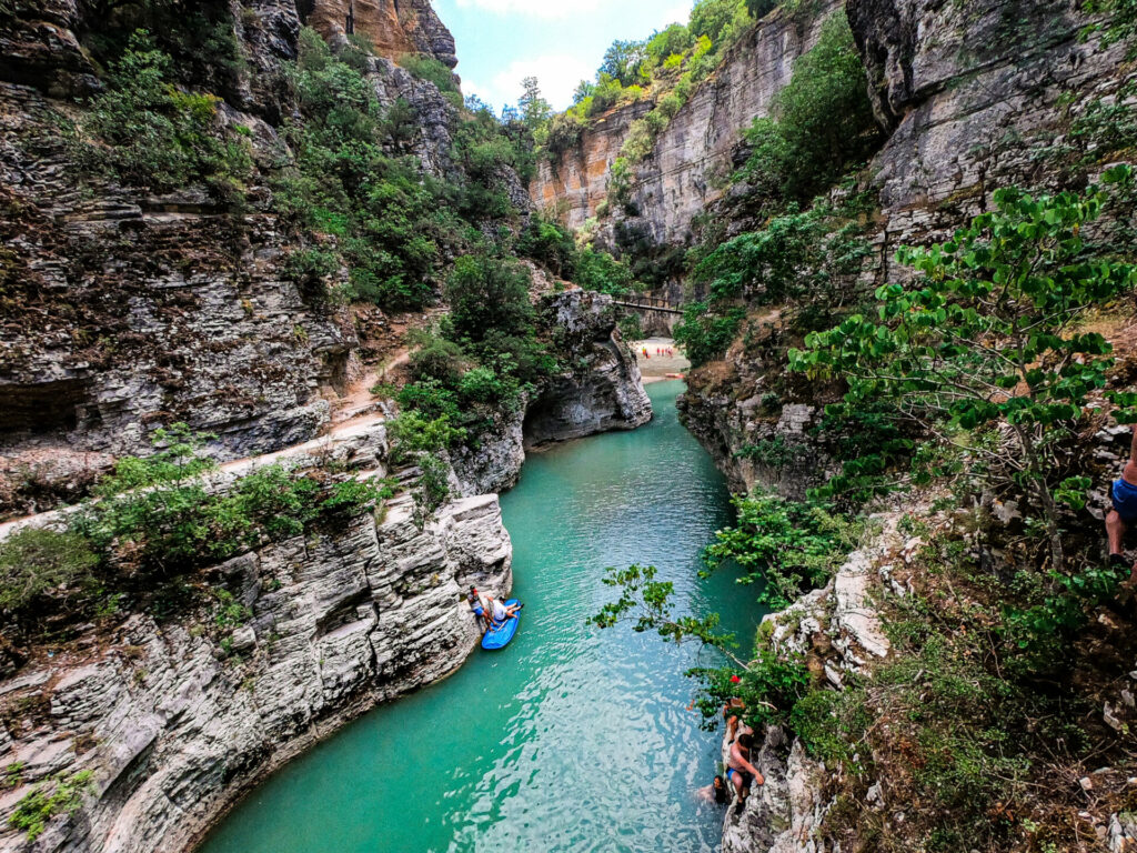 Osumi Gorge, near Berat, Albania